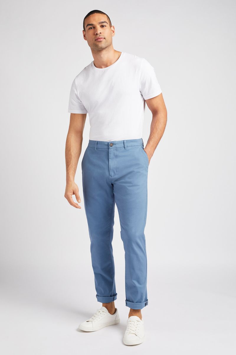 Duck Egg Blue Chino trousers