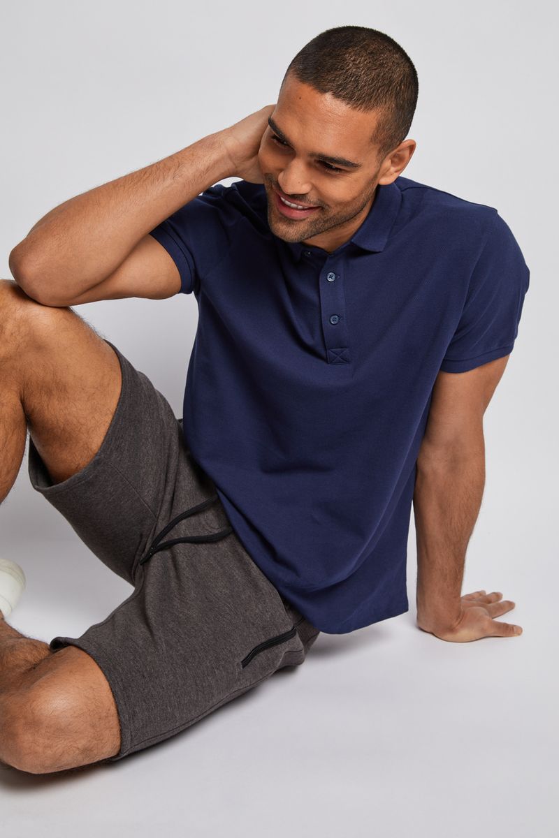 Charcoal Marl Sweat Shorts