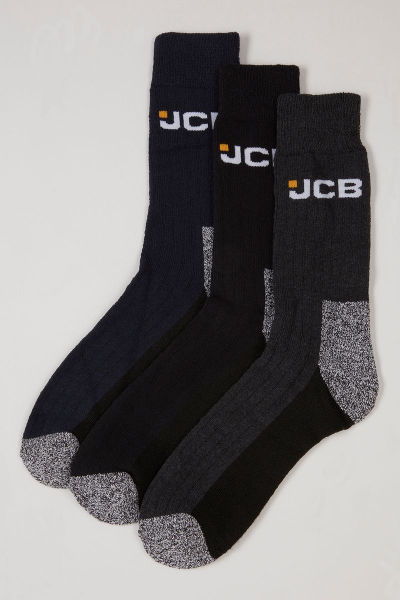 JCB 3 Pack Workwear socks