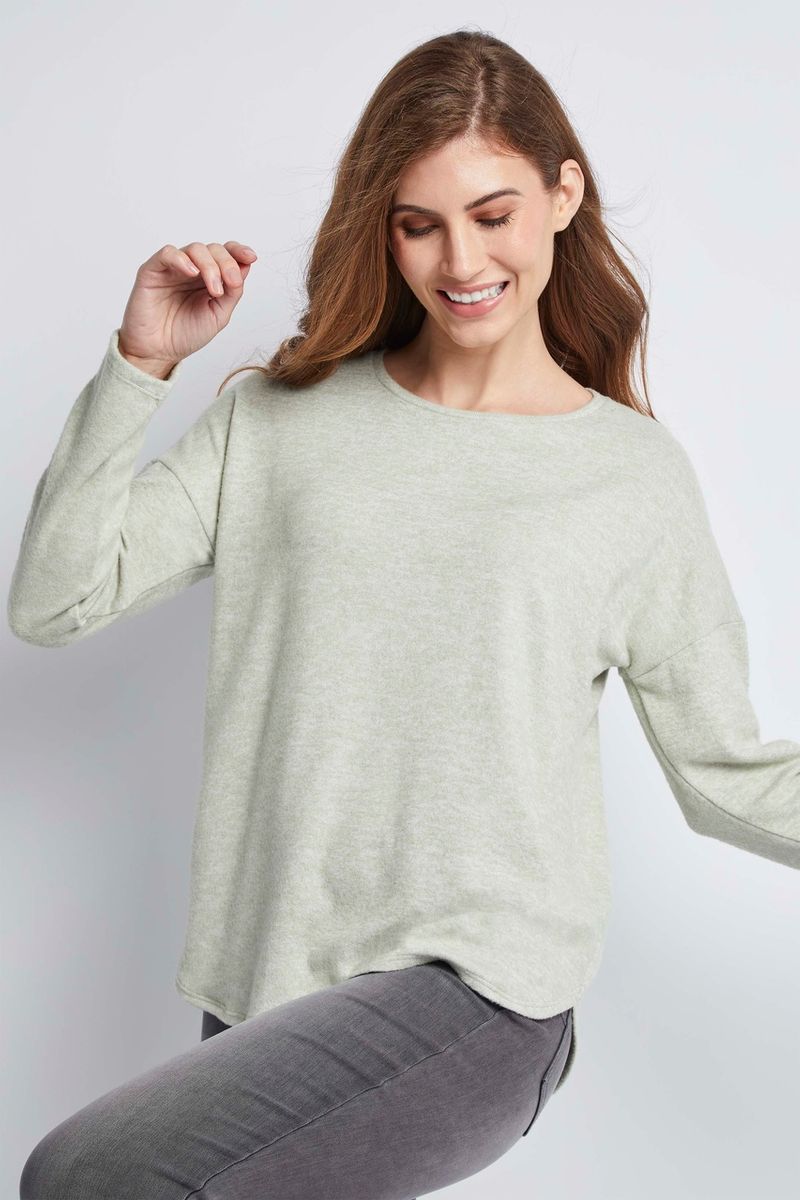 Sage Cosy Top