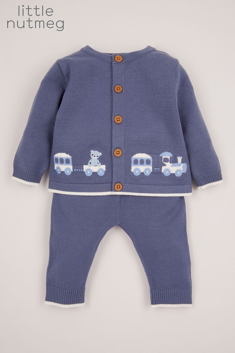 Little Nutmeg Knitted Train Set