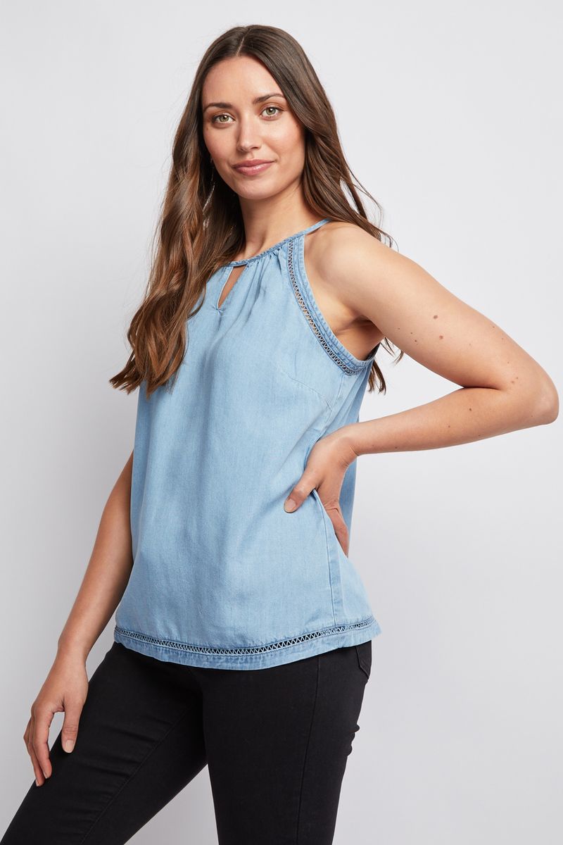 Soft Denim Look Cami