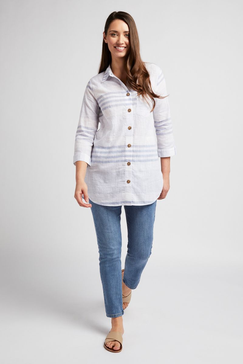 Blue Stripe Shirt