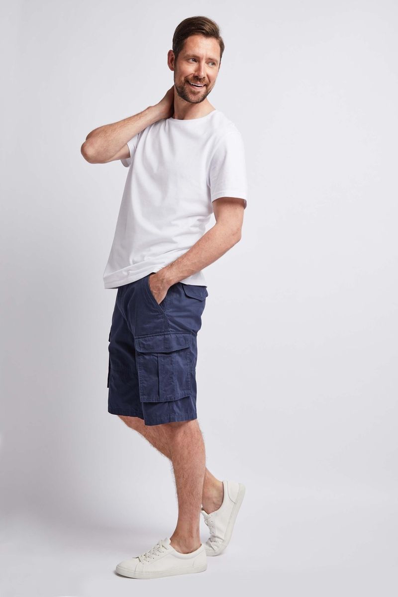 Navy Cargo Shorts