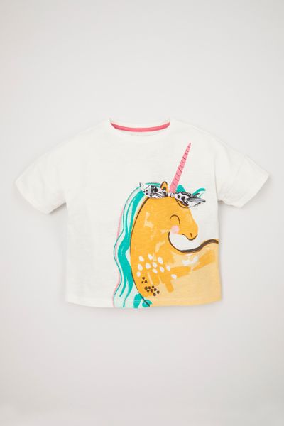Unicorn Print T-Shirt