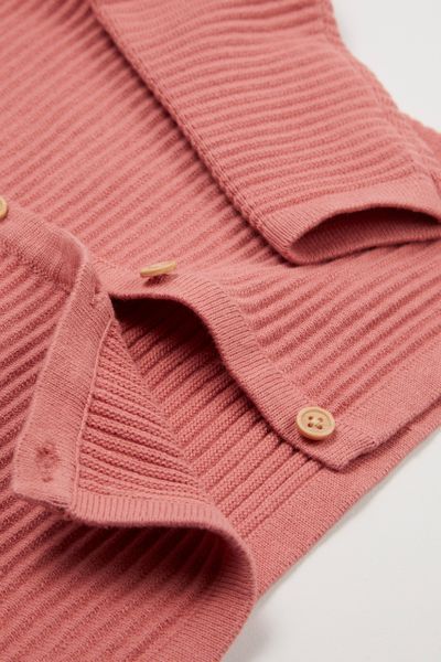 terracotta cardigan
