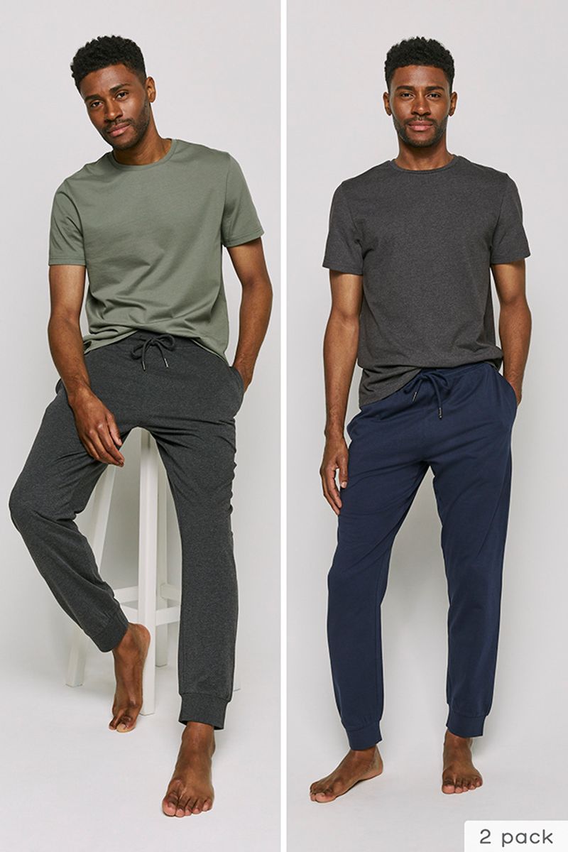 2 Pack Casual Loungewear Joggers
