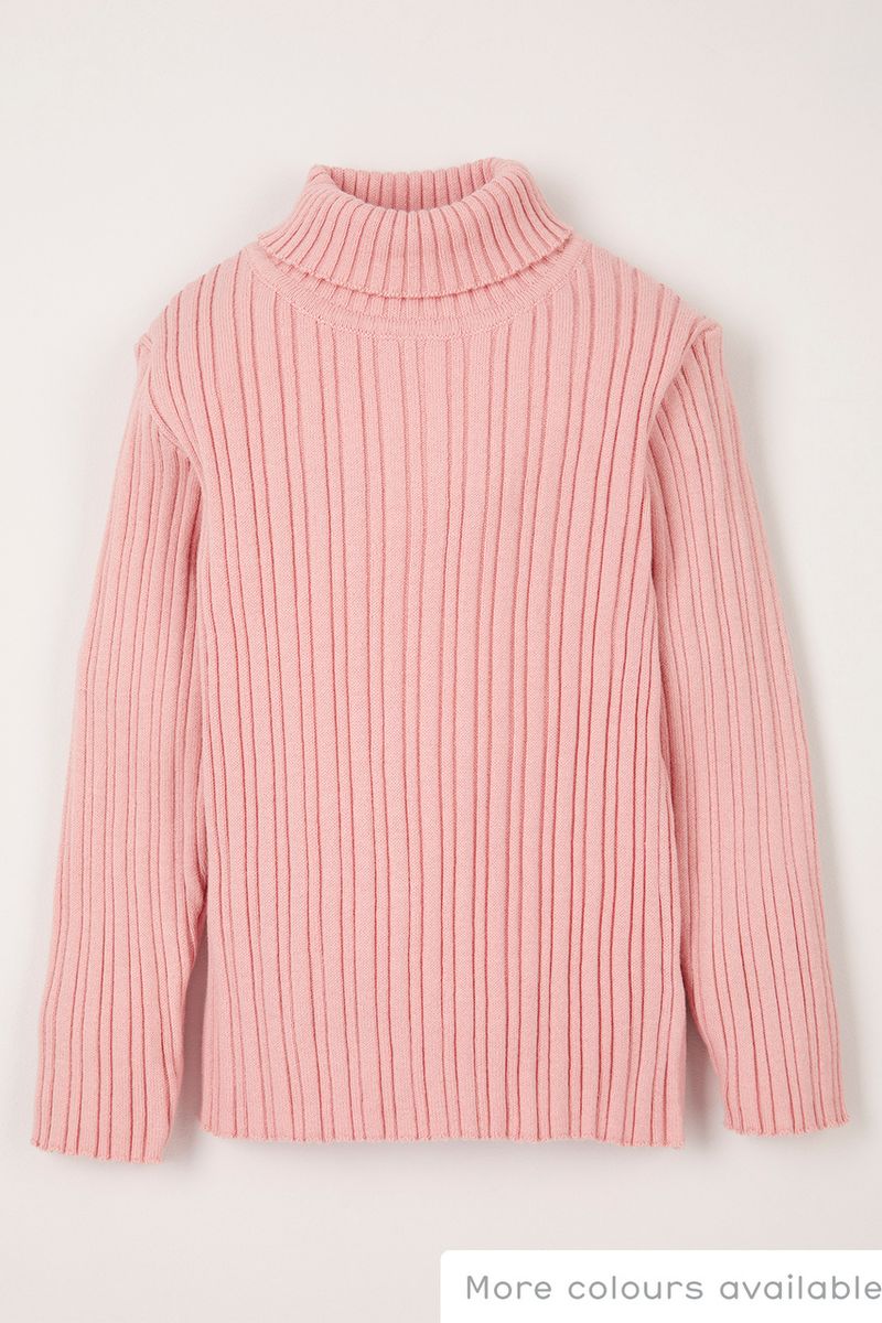 Pink Turtle neck jumper