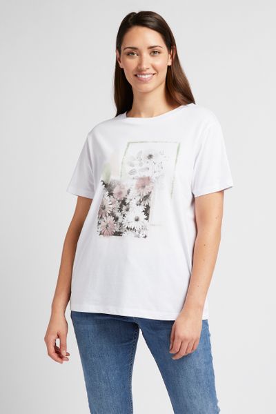 Graphic Floral T-shirt