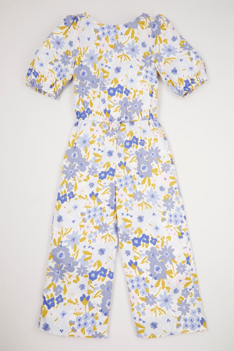 Flower Wrap Jumpsuit