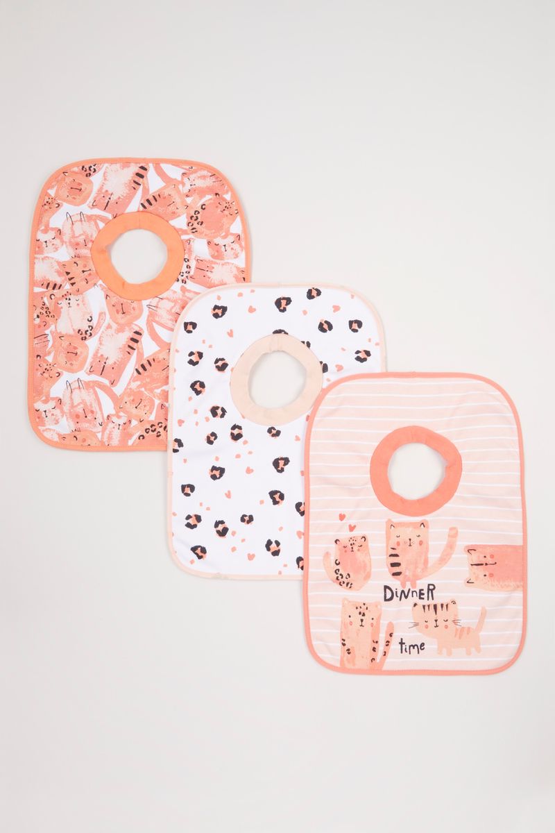 3 Pack Purrfect Popover Bibs