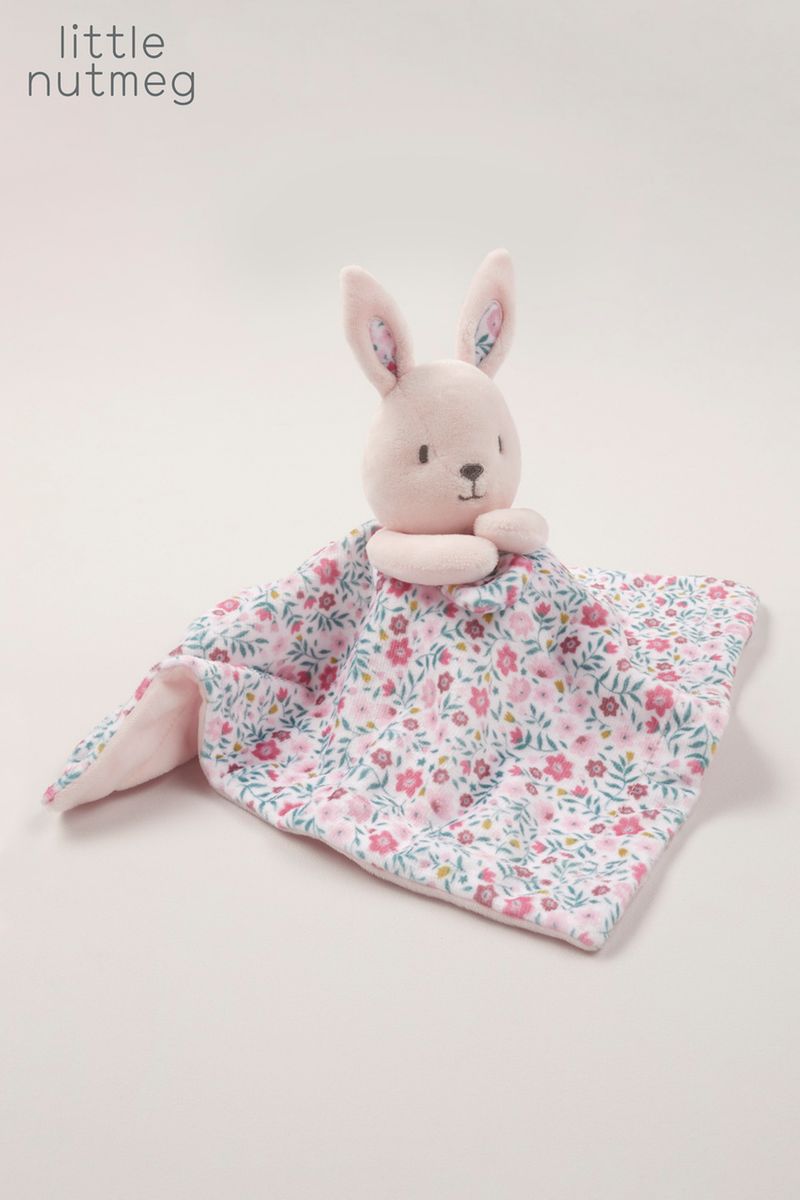 Little Nutmeg Pink Bunny Snuggler