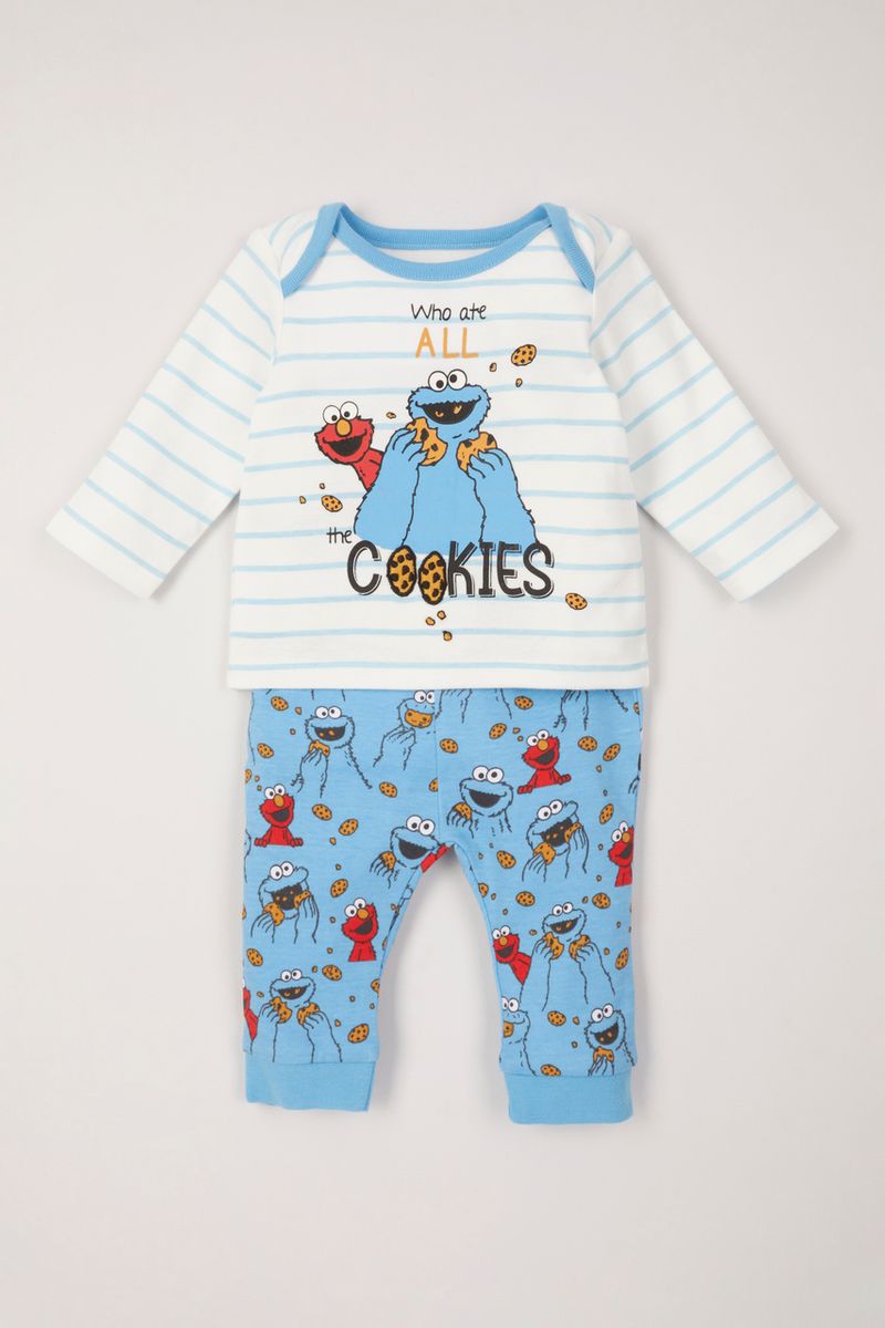 Sesame Street Cookie Monster pyjamas