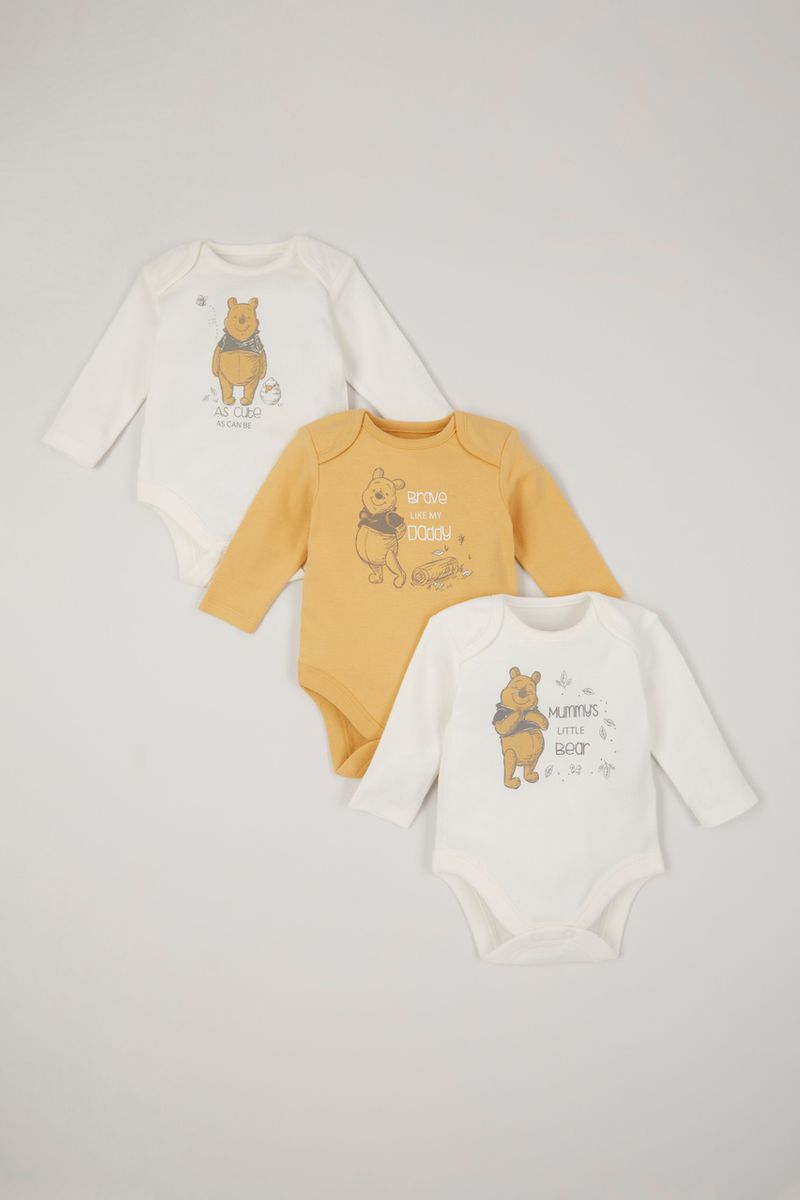 Disney Winnie the Pooh 3 Pack bodysuits