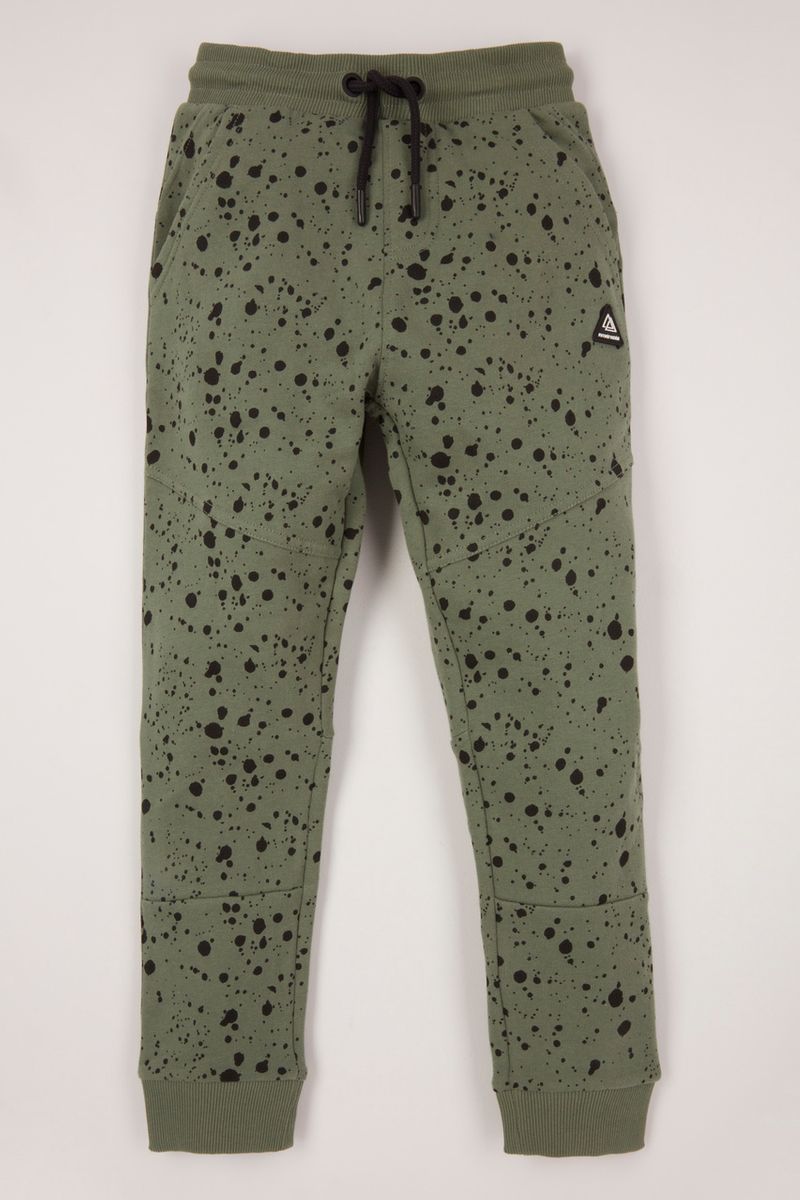 Grey Paint Splash Joggers