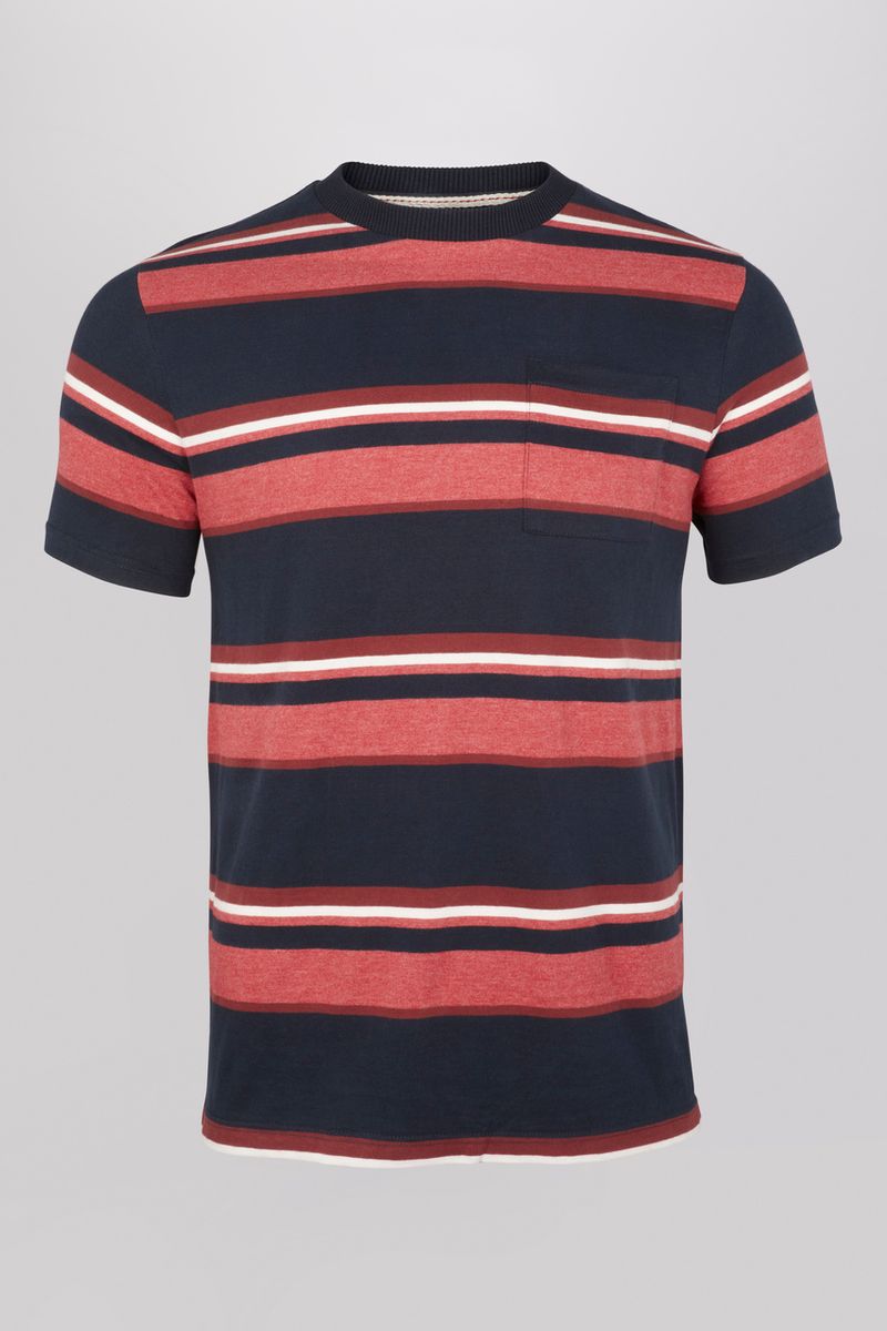 Rust Stripe T-Shirt