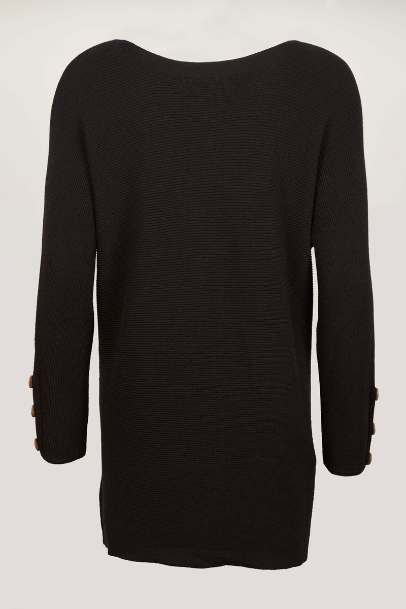 Black Knitted Tunic