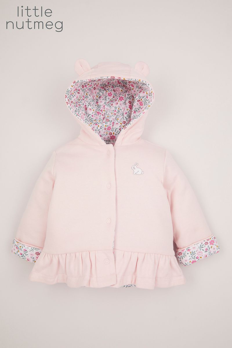 Little Nutmeg Pink Reversible Jacket