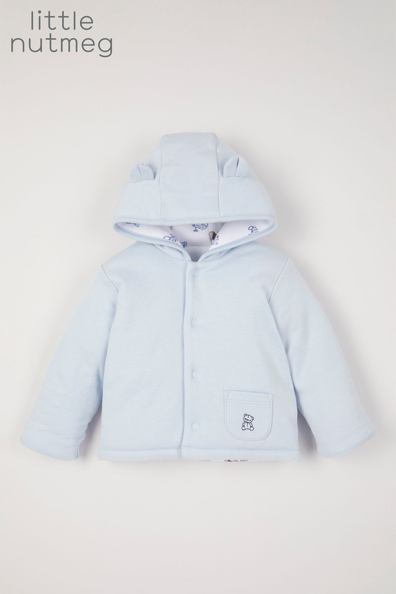 Little Nutmeg Blue Reversible jacket