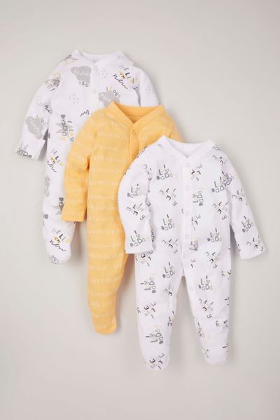 3 Pack Mummy & Daddy Sleepsuits