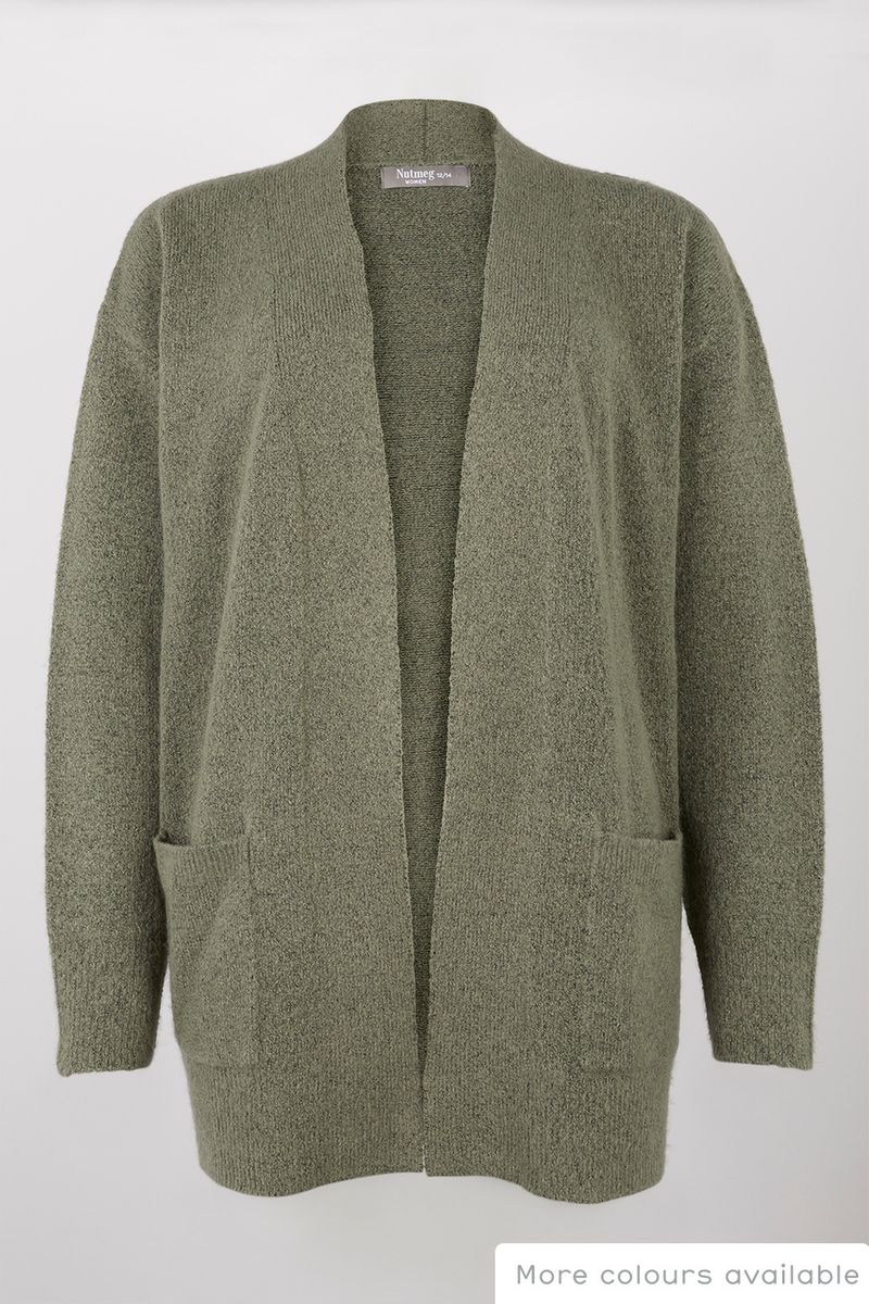 Khaki cardigan