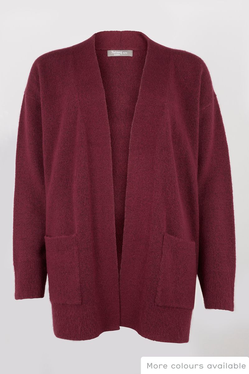 Berry cardigan