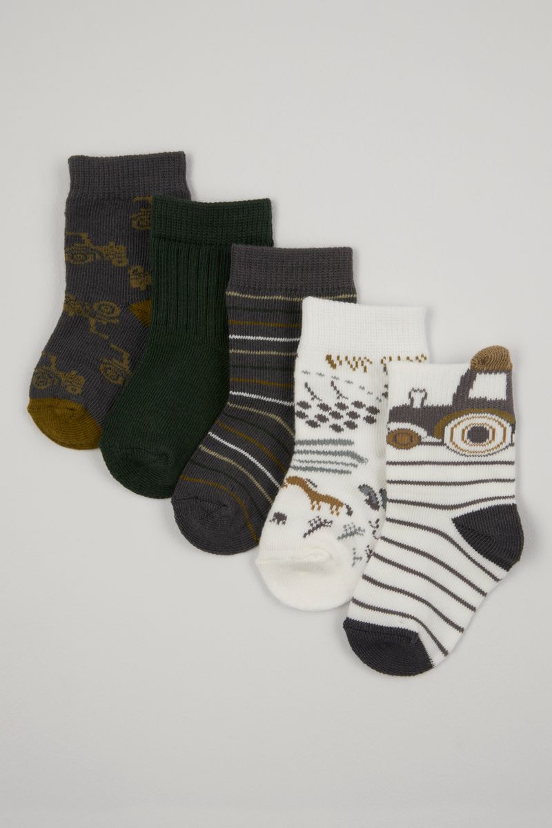 5 Pack Tractor socks
