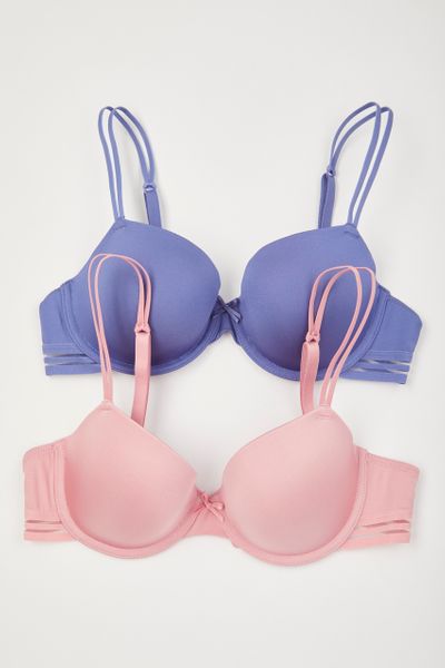 2 Pack Wired Bras