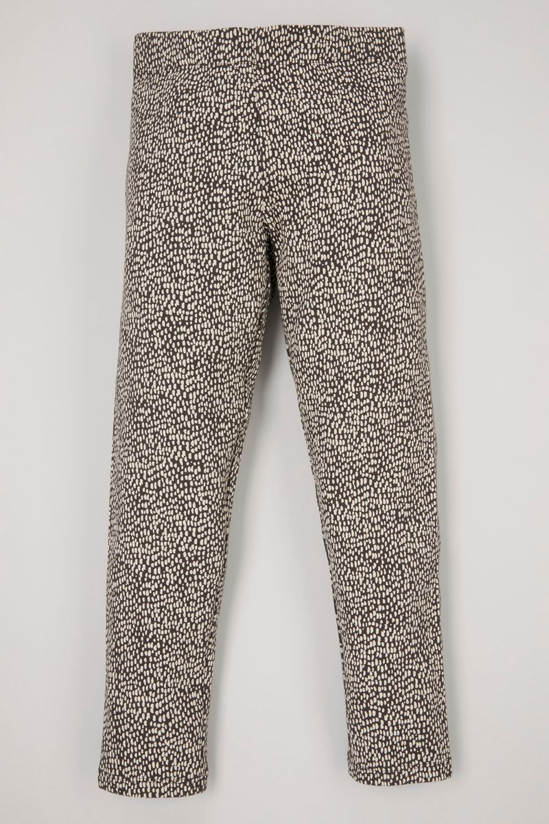 adjustable spot print leggings 3-14yrs