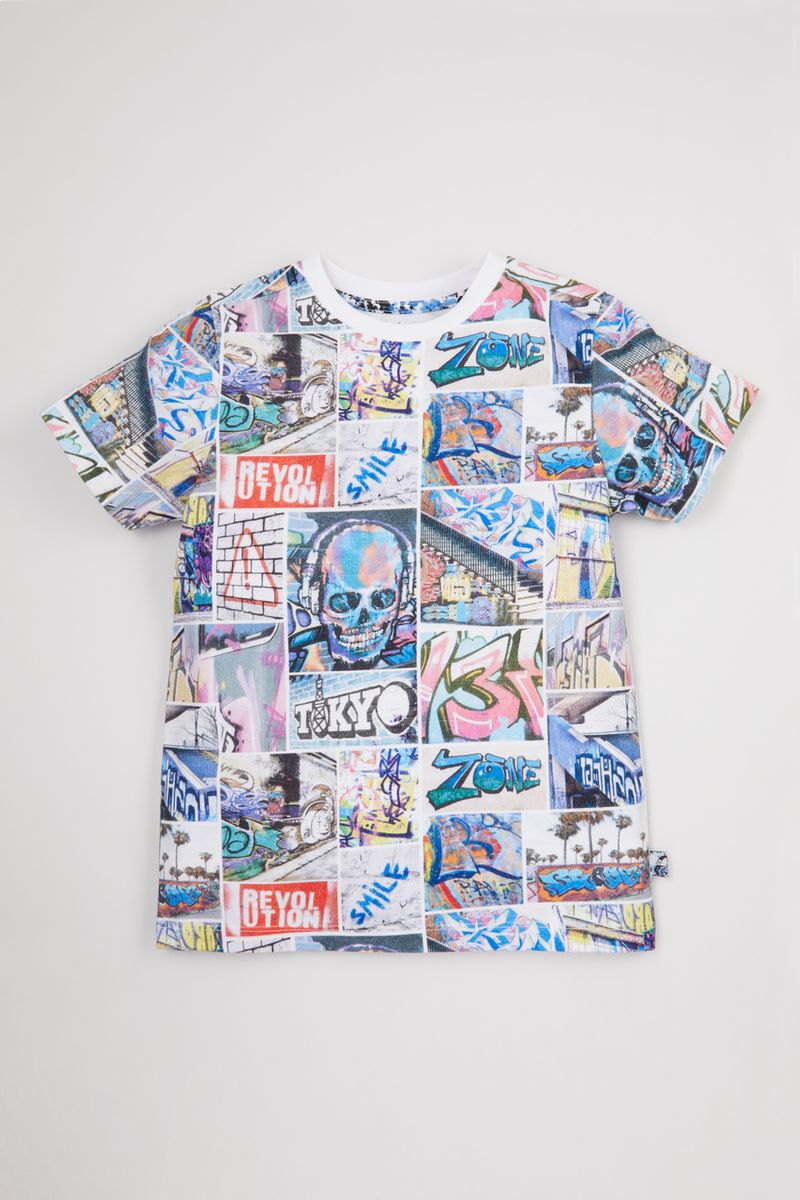 Graffiti Photographic T-shirt