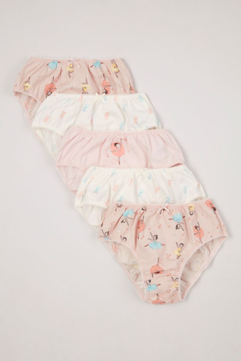 5 Pack Ballerina Briefs