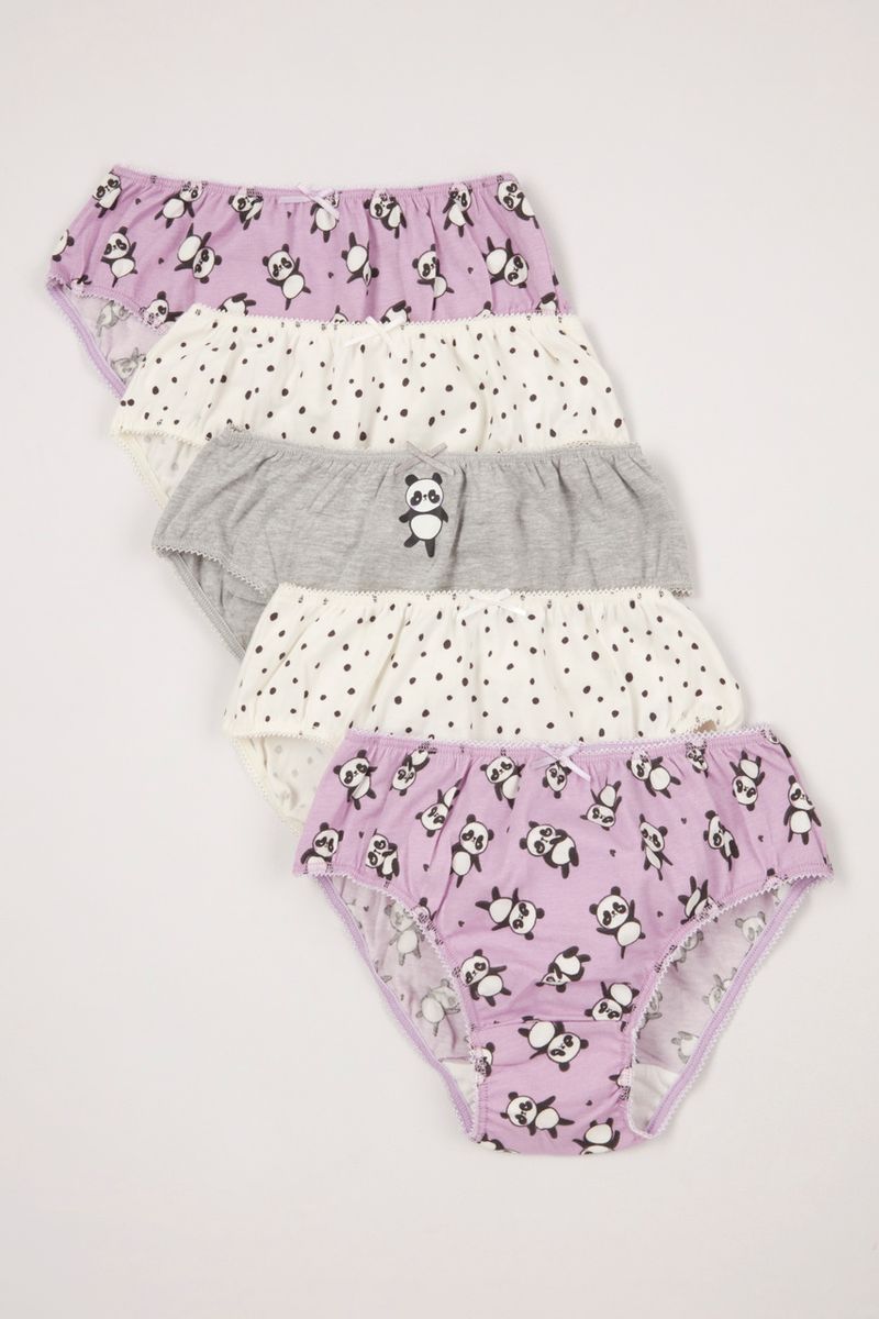 5 Pack Panda Briefs