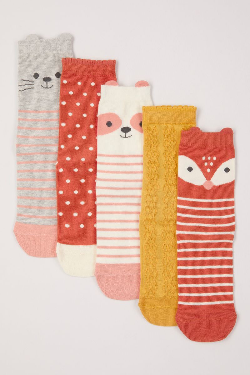 5 Pack Woodland Socks