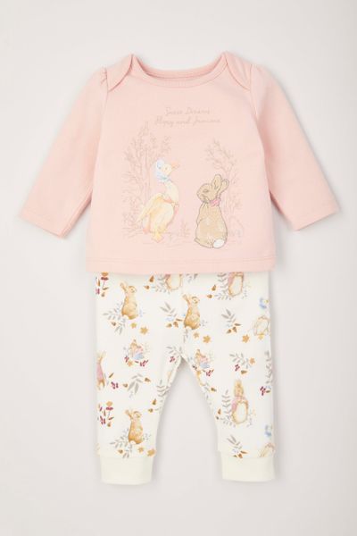 Peter Rabbit Pink Pyjamas