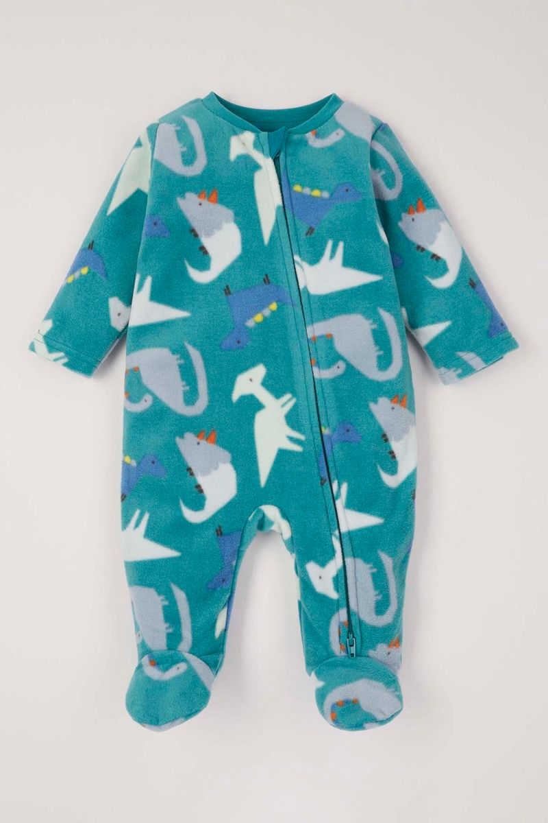 Dinosaur Fleece Onesie