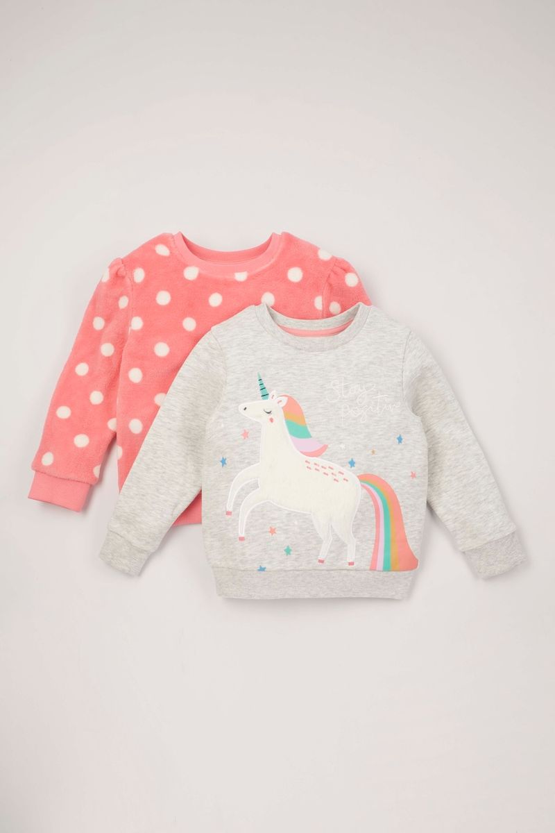 2 Pack Unicorn Sweatshirts