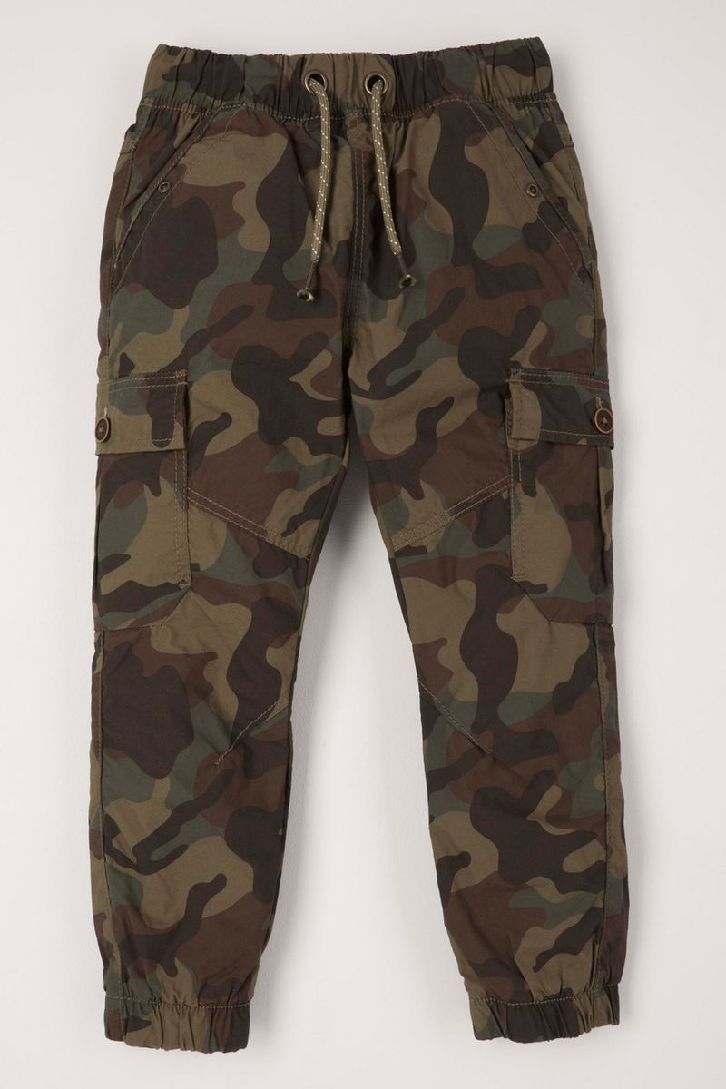 Camo Cargo Joggers 1 - 10 yrs