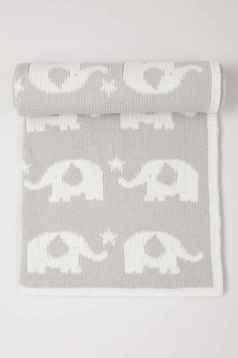 Elephant Chenille shawl