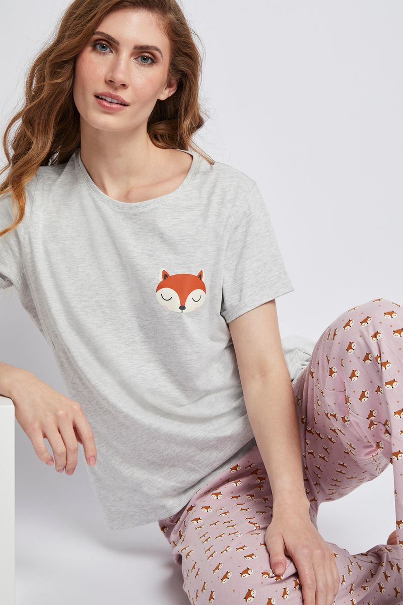 Fox Print pyjamas