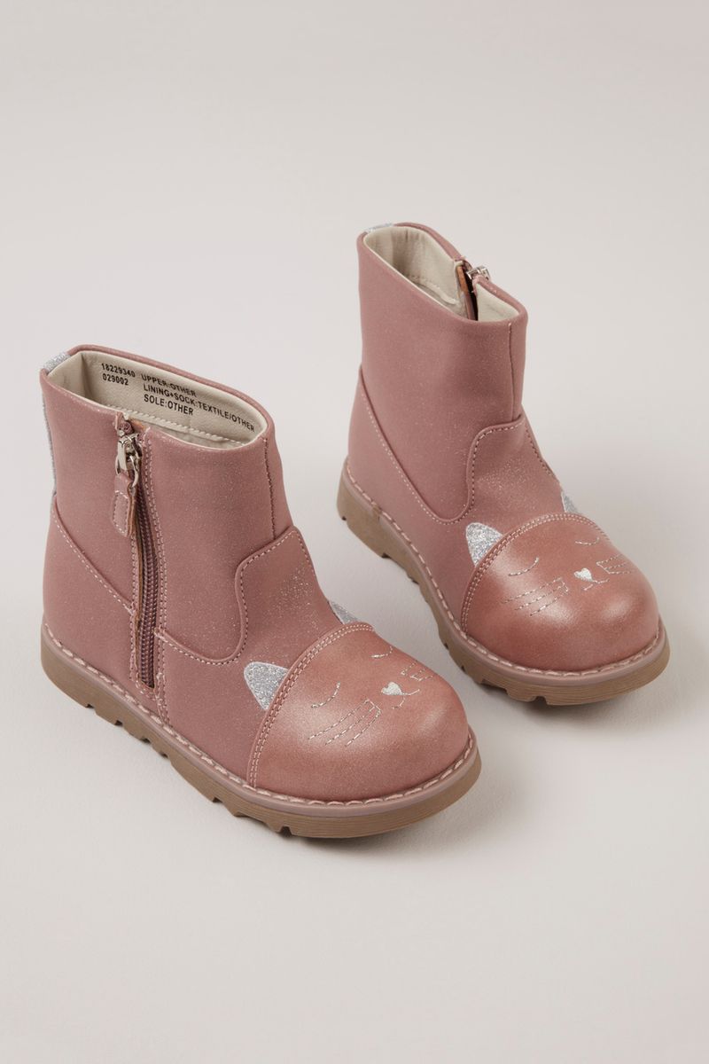 Pink Cat Boots