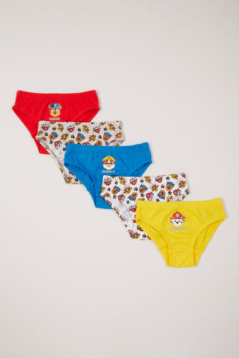 5 Pack Paw Patrol Briefs