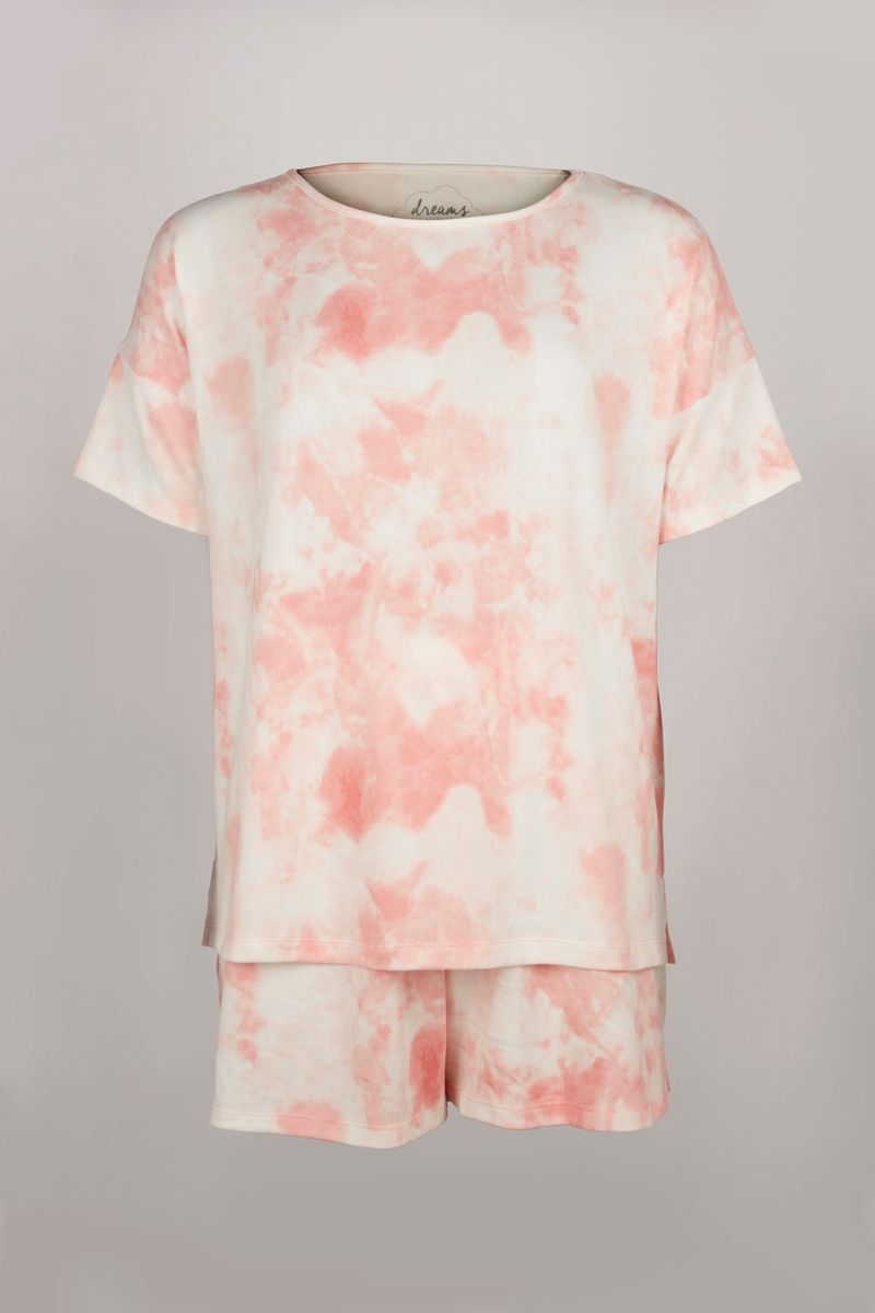 Pastel Tie Dye Top & shorts