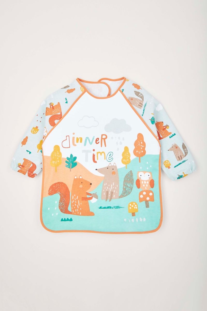 Dinner Time Coverall Bib