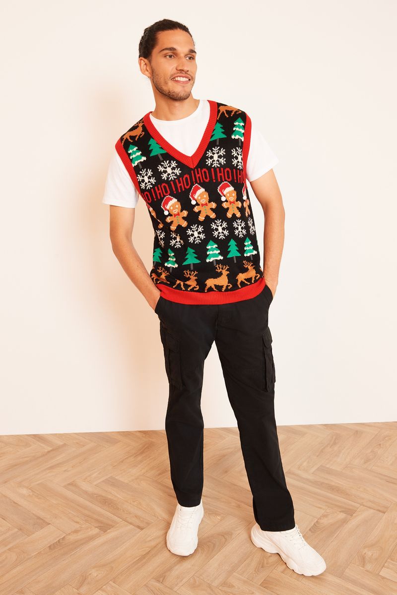 Christmas Knitted Vest