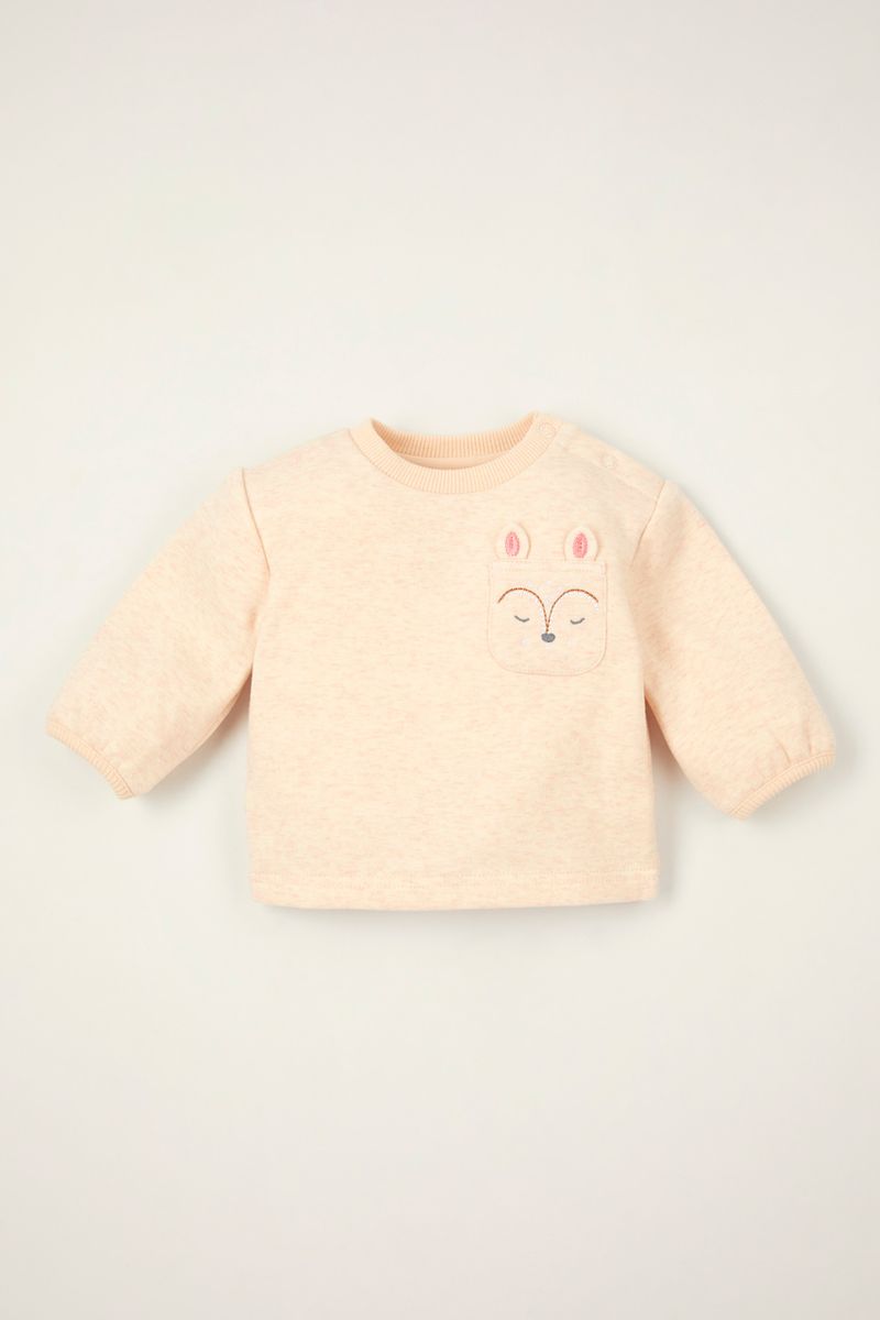 Animal Pocket Sweatshirt
