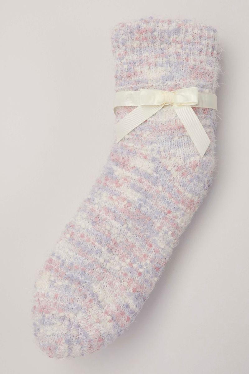 Pink & Lilac Lounge Socks