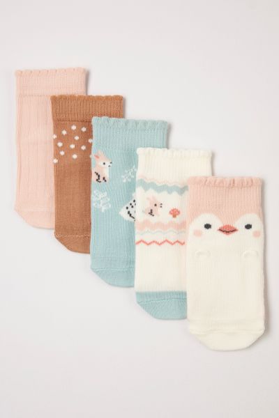 5 Pack Animal socks