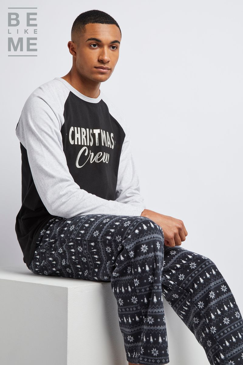 Family Of Mens Christmas Crew pyjamas