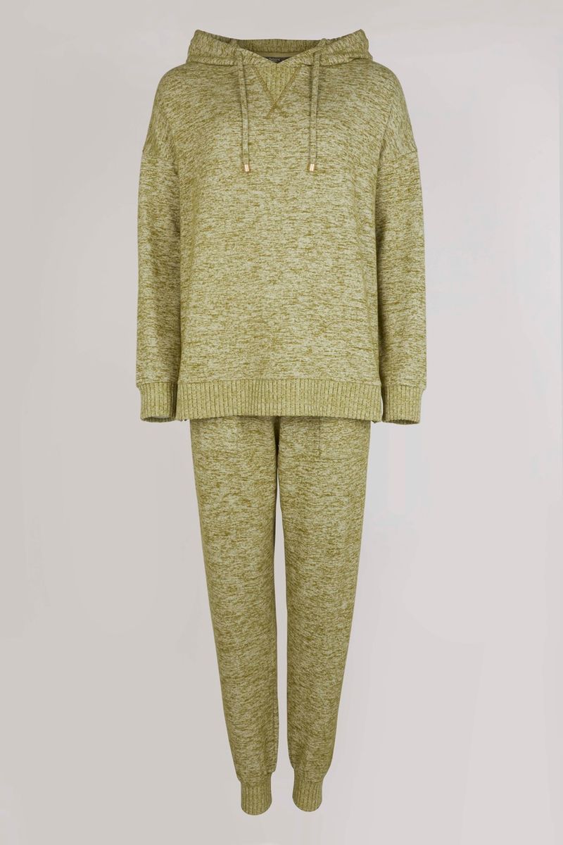 Khaki Co-ord Hoodie