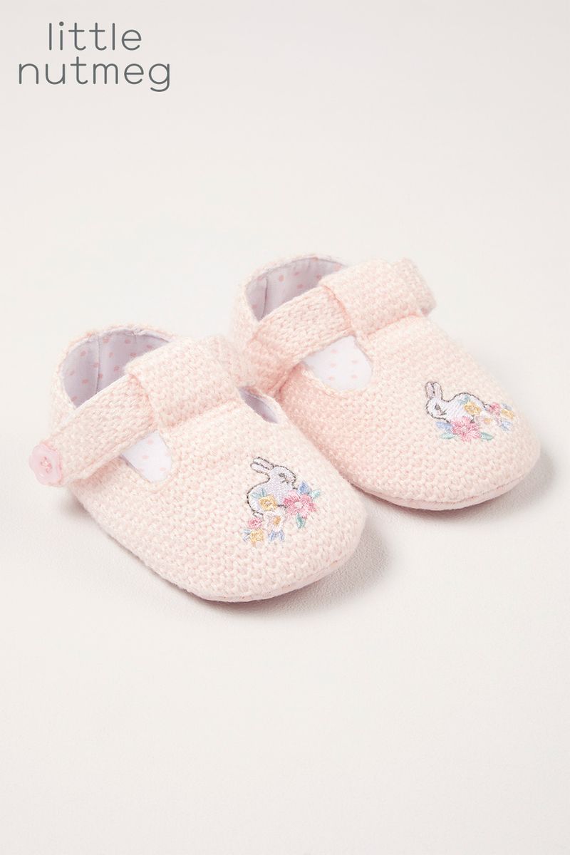 Little Nutmeg Bunny Knitted Shoes